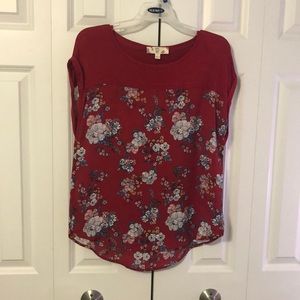 Cute simple patterned tee